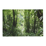 Dominican Rain Forest II Tropical Green Placemat
