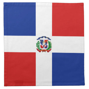 Dominican Rep. Flag Napkin