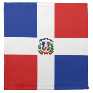 Dominican Rep. Flag Napkin