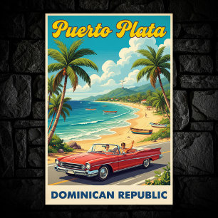 Dominican Republic: 1960s Travel Poster Collection