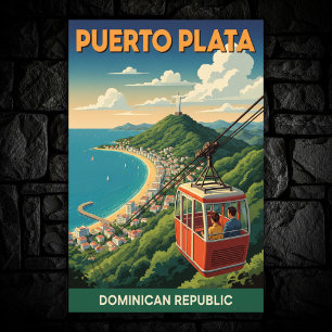 Dominican Republic: 1960s Travel Poster Collection