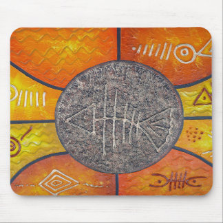 Dominican Republic Art Mouse Pad