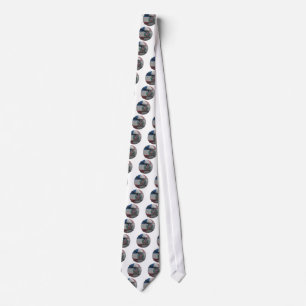 Dominican Republic Baseball Neck Tie