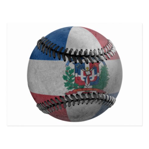 Dominican Republic Baseball Postcard Dominican Republic Baseball Postcard