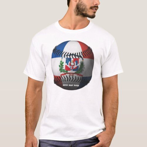 Dominican Republic Baseball T_Shirt