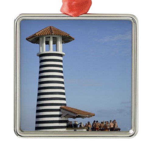 Dominican Republic, Bayahibe, Iberostar Hacienda 2 Metal Ornament