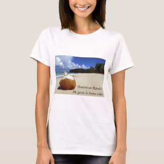 Dominican Republic Beach ladies t-shirt
