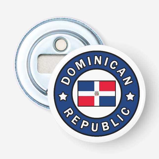 Dominican Republic Bottle Opener (Front)