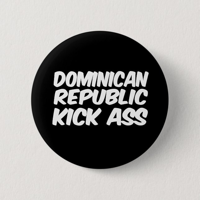 DOMINICAN REPUBLIC BUTTON (Front)