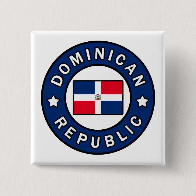 Dominican Republic Button (Front)