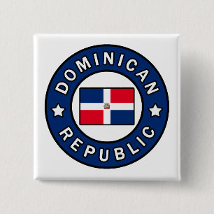 Dominican Republic Button