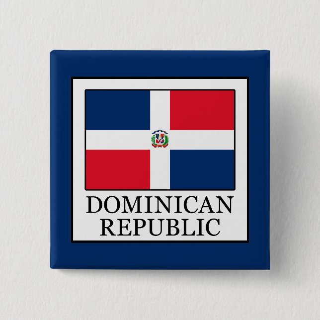 Dominican Republic Button (Front)