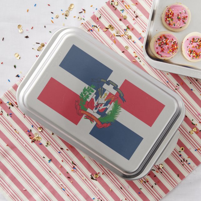 Dominican Republic Cake Pan (In Situ)