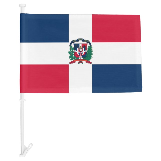 Dominican Republic Car Flag (Front)