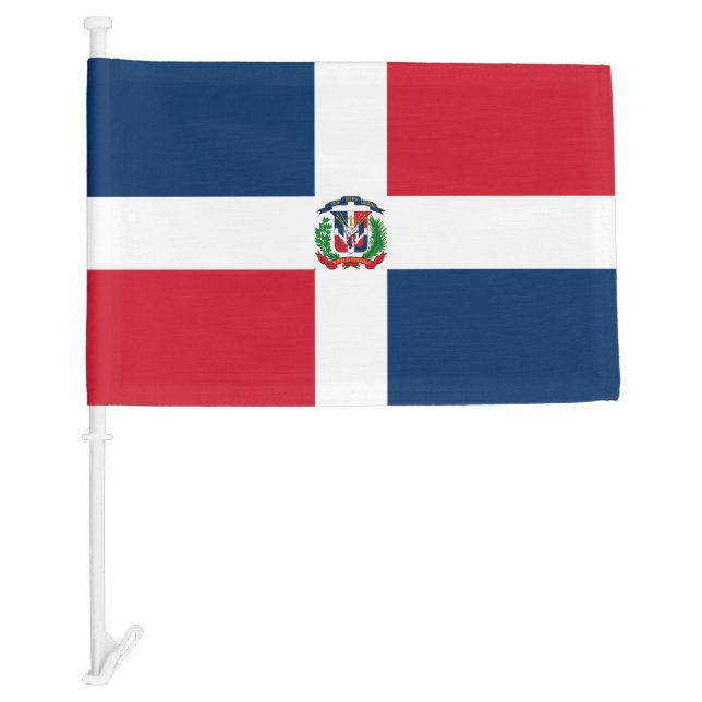 Dominican Republic Car Flag (Front)