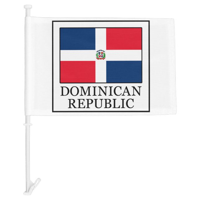 Dominican Republic Car Flag (Front)