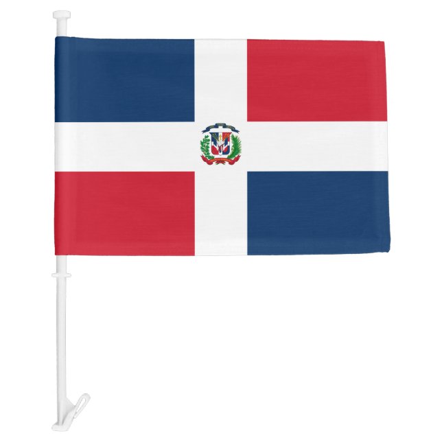 Dominican Republic Car Flag (Front)