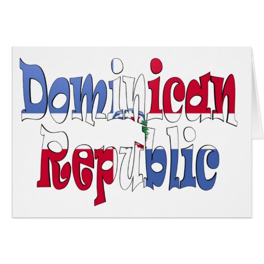 Dominican Republic Cards (Front Horizontal)