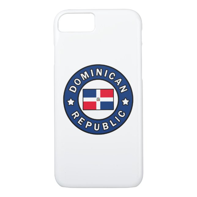 Dominican Republic Case-Mate iPhone Case (Back)