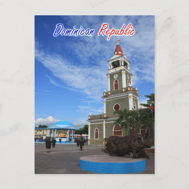 Dominican Republic Cathedral Postcard (Front)