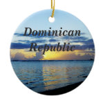 Dominican Republic Ceramic Ornament