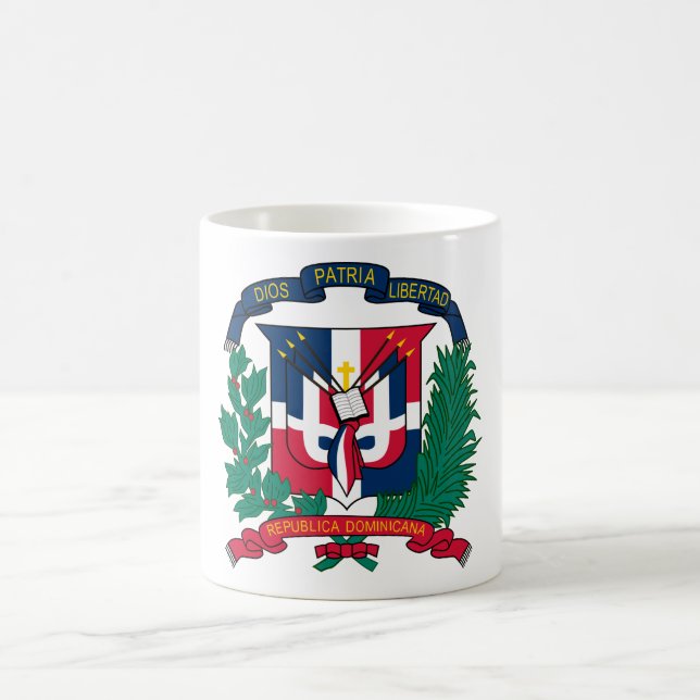 Dominican Republic Coat of arms  DO Coffee Mug (Center)