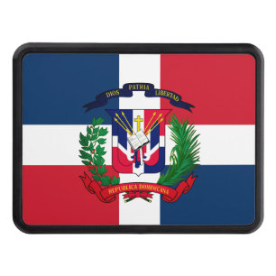 Dominican Republic coat of arms Hitch Cover