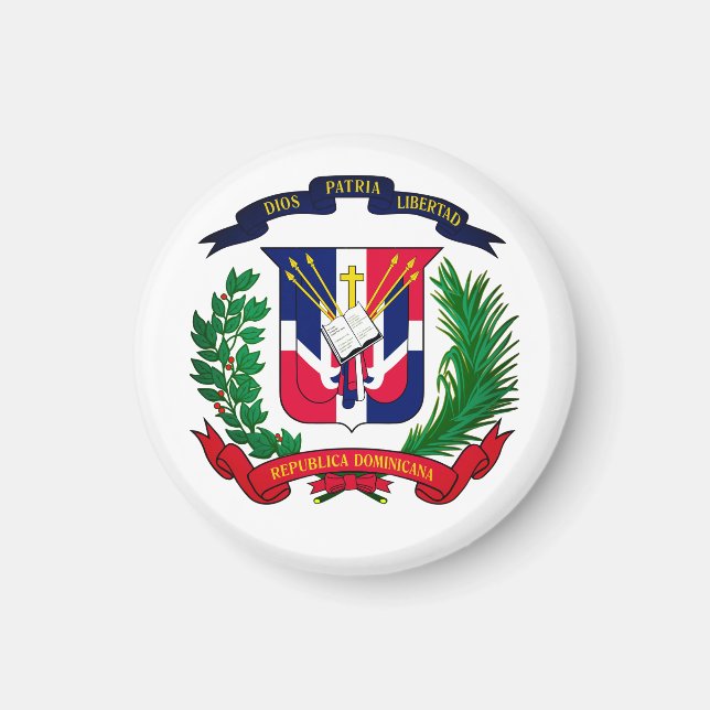 Dominican Republic coat of arms Magnet (Front)