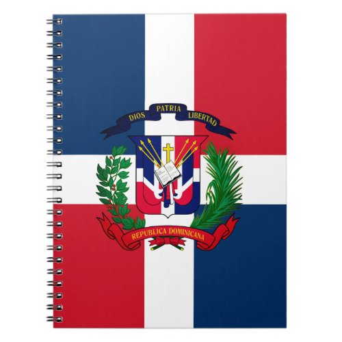 Dominican Republic coat of arms Notebook