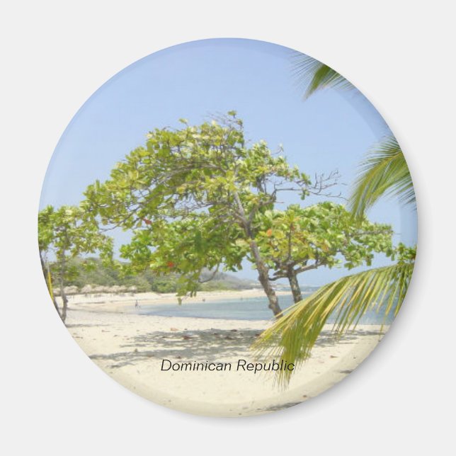 Dominican Republic: Costambar Beach Magnet (Front)