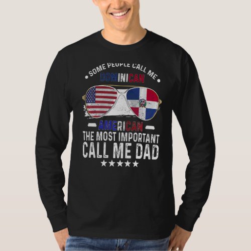 Dominican Republic Dad Fathers Day Papa Dominican  T_Shirt