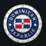 Dominican Republic Dart Board<br><div class="desc">Dominican Republic</div>