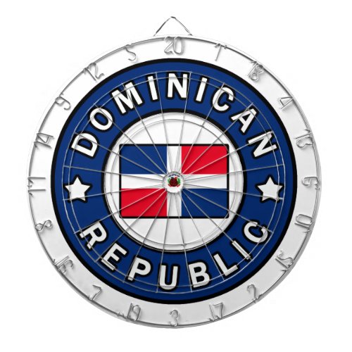 Dominican Republic Dart Board