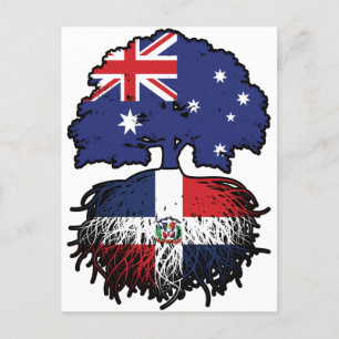 Dominican Republic Dominican Australian Australia Postcard