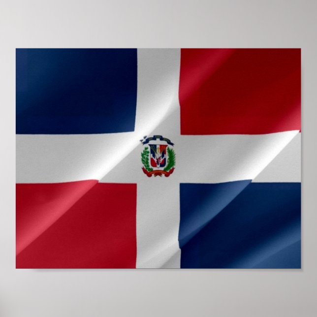 Dominican Republic - Dominican flag - Poster (Front)
