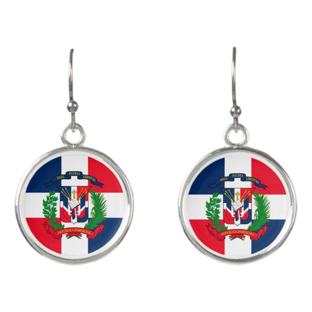 Dominican Republic Earrings (Front)
