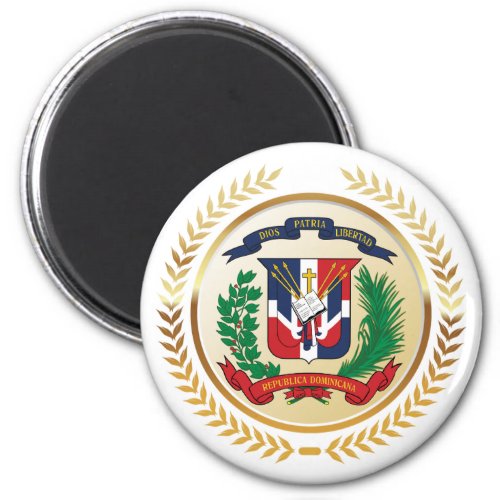 Dominican Republic Emblem Magnet