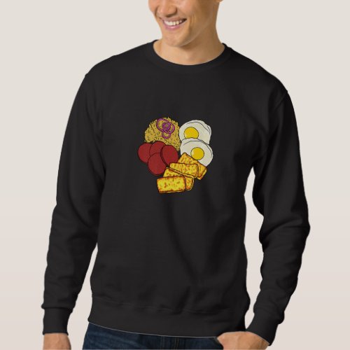 Dominican Republic Favorite Food  Mang Salami Que Sweatshirt