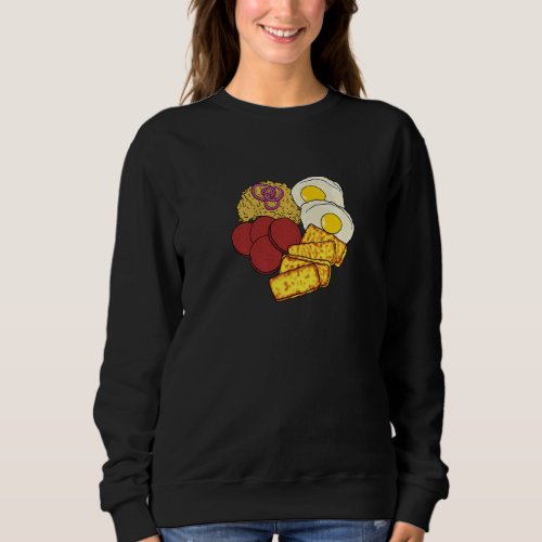 Dominican Republic Favorite Food  Mang Salami Que Sweatshirt