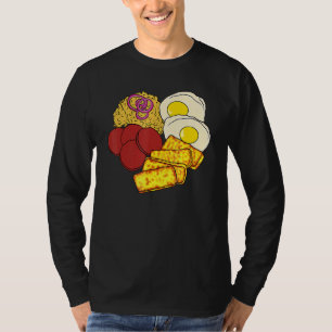 Dominican Republic Favorite Food Mangú Salami T-Shirt