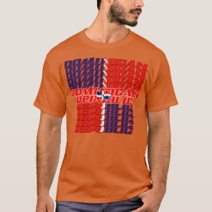 Dominican Republic Flag 2 T-Shirt