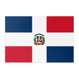 Dominican Republic flag Acrylic Print