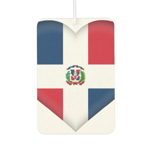 Dominican Republic Flag Air Freshener