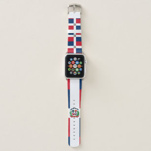Dominican Republic flag Apple Watch Band