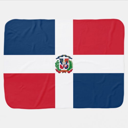 Dominican Republic Flag Baby Blanket