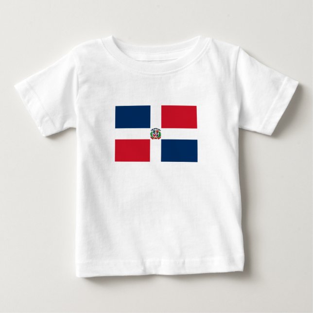 Dominican Republic Flag Baby T-Shirt (Front)