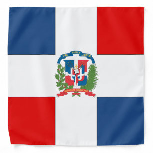 Dominican Republic Flag Bandana