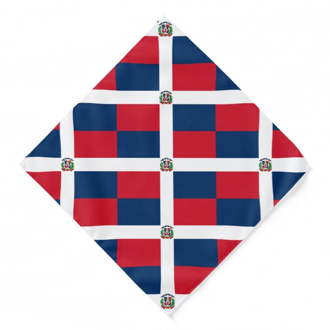 Dominican Republic Flag Bandana (Front)
