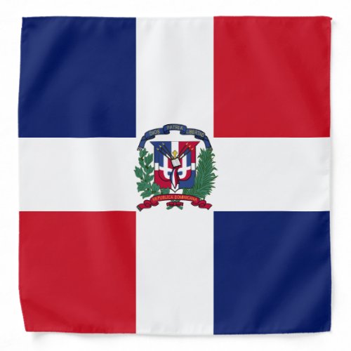 Dominican Republic Flag Bandana