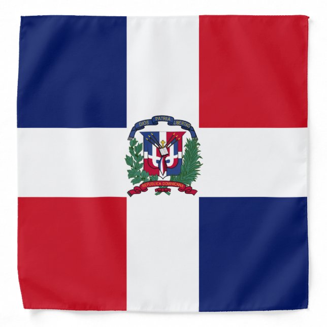 Dominican Republic Flag Bandana (Front)